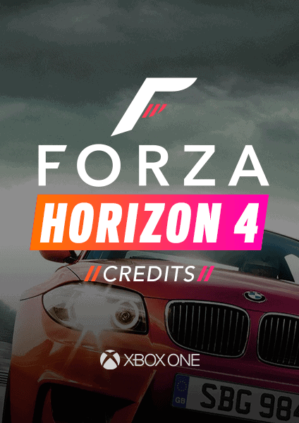 Forza Horizon 4 credits