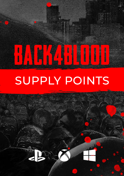 Back 4 Blood Supply Points