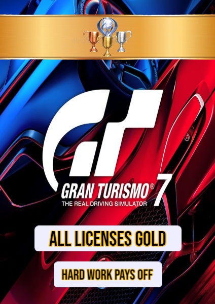 Gran Turismo 7 All Gold Licenses