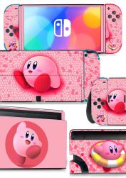 Kirby Nintendo Switch OLED Skin Bundle