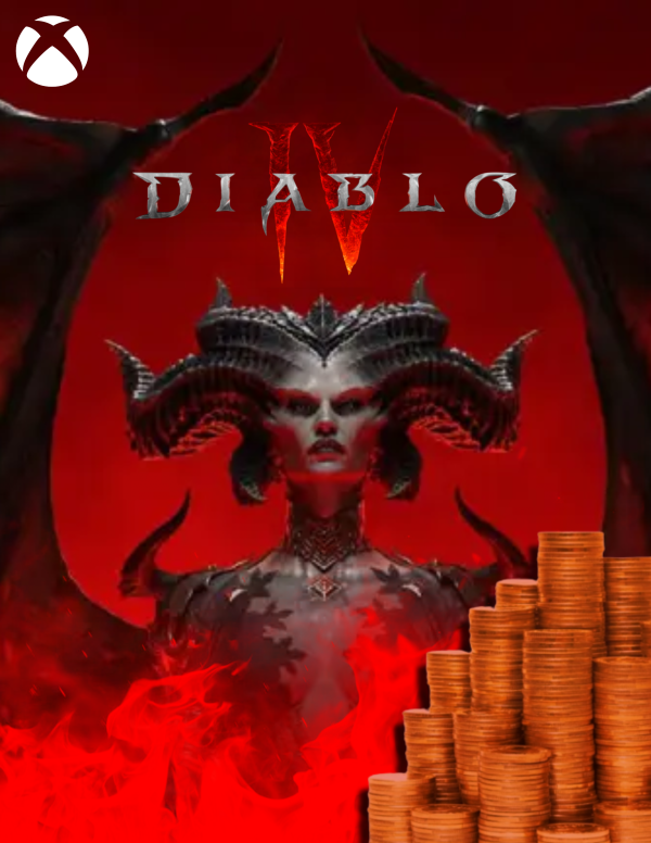 Diablo 4 gold for Xbox One and Xbox Series X