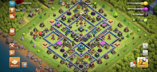 Clash of Clans TH13 account