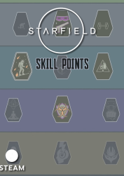 Starfield skill points for Steam