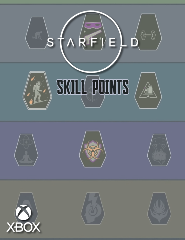 Starfield skill points for Xbox Series X and S