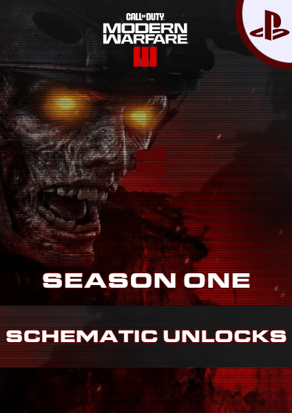 COD MW3 Season One Schematic Unlocks for PS4 and PS5