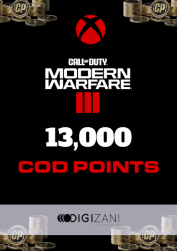13000 COD points