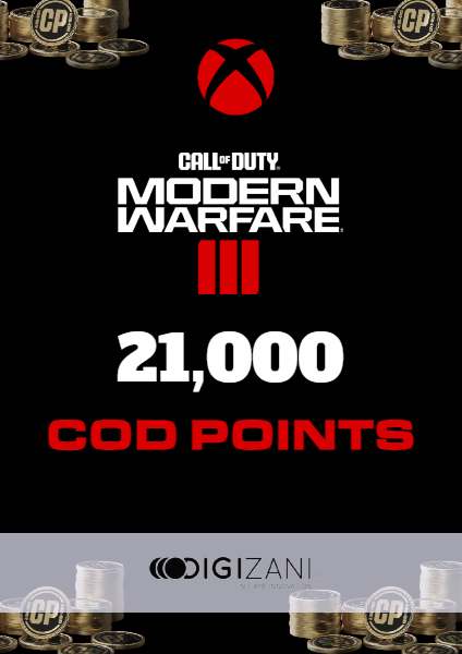 21000 COD points