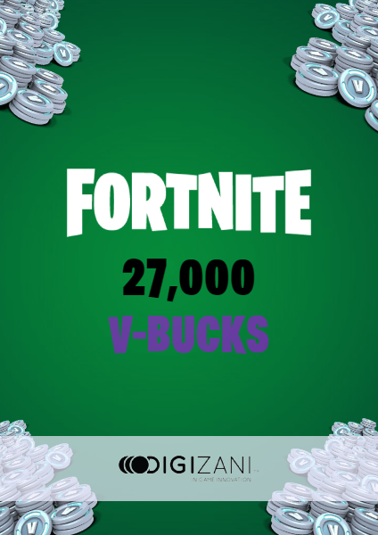 27000 Fortnite V-Bucks
