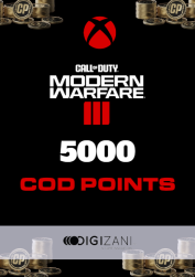 5000 COD points